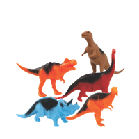 CONJUNTO DINOSSAUROS FILHOTES C/5 CX 35CM 837